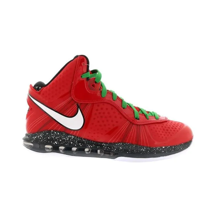 Nike LeBron 8 V/2 ‘Christmas’ Sport Red/White-Black-Victory Green (429676-600)