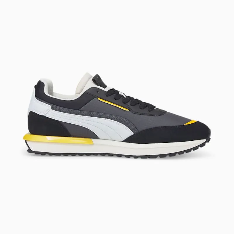 Women’s PUMA City Rider Electric Black/Ebony/Nimbus Cloud (382045-05)