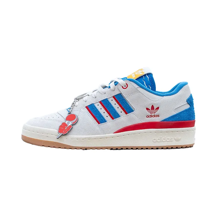 Adidas FORUM LO CL “White/Blue” (JR6383)