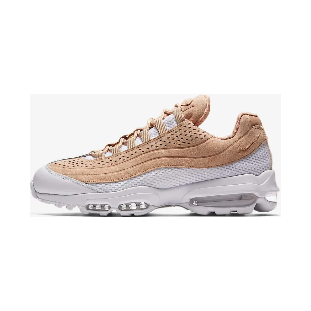 Nike Air Max 95 Ultra Prm Br “Vachetta Tan / White / Glacier Blue” (AO2438-200)