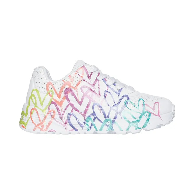 Skechers JGoldcrown: UNO Lite – Metallic Joy Wit