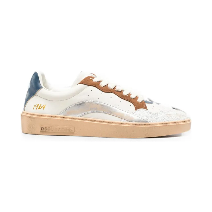 Dsquared2 Distressed Panelled “White/Blue” (SNM0494 01509031 M4293)