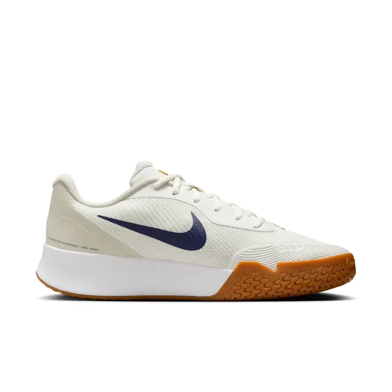 Nike Court Vapor Lite 3 HC Summit White Light Bone Gum Medium Brown Binary Blue (FZ2155-100)