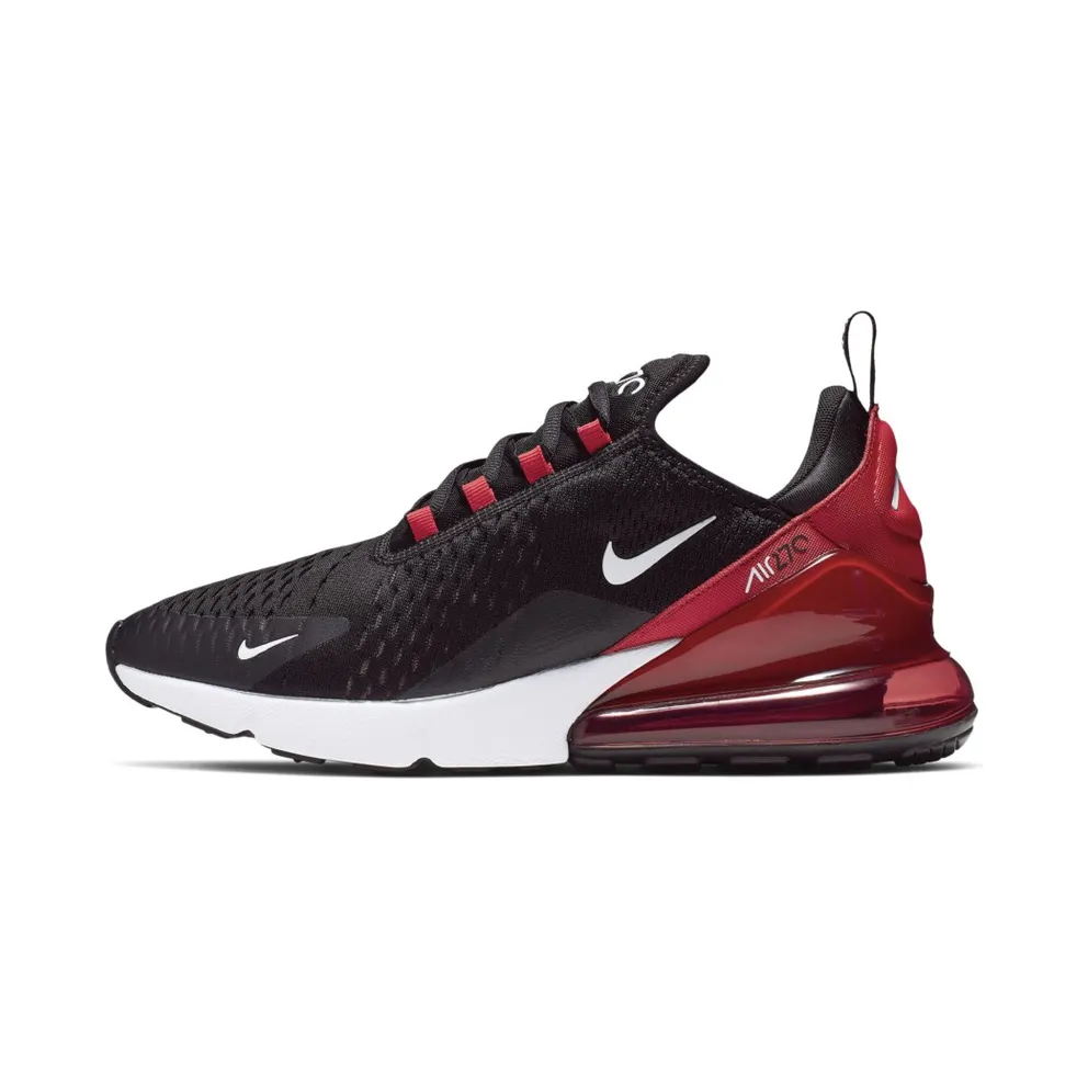Nike Air Max 270 Black Black University Red Anthracite White (AH8050-022)