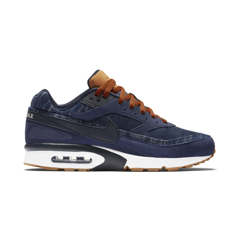 Nike Air Max BW Denim Dark Obsidian Gum Obsidian/Granite-Dark Obsidian-Ivory (819523-400)