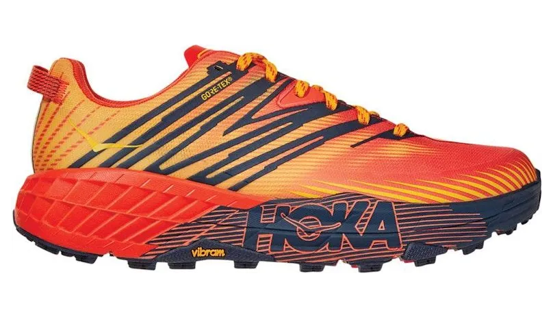 Hoka One One Speedgoat 4 Gore-Tex Mandarin Red