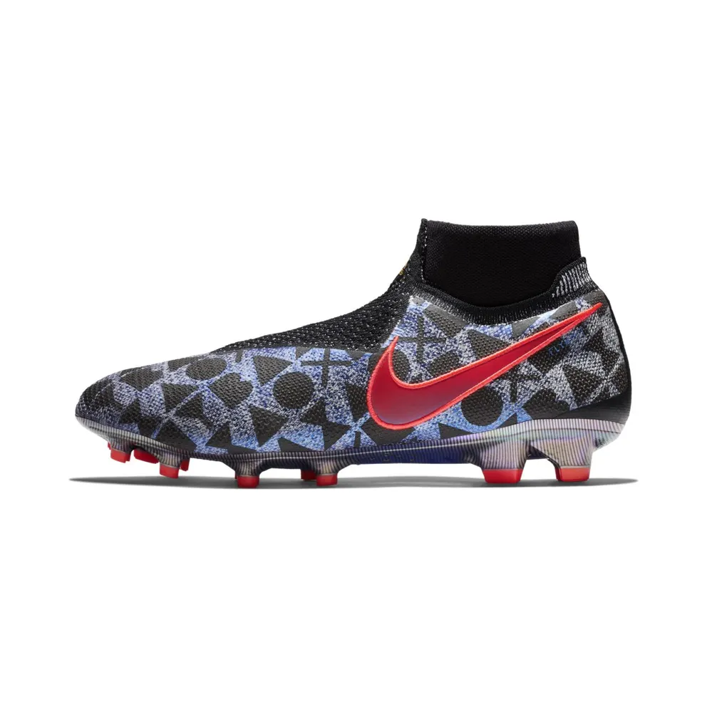Nike Phantom Vision Elite Dynamic Fit FG EA Sports White/Bright Crimson-University Blue-Black (BQ5722-110)