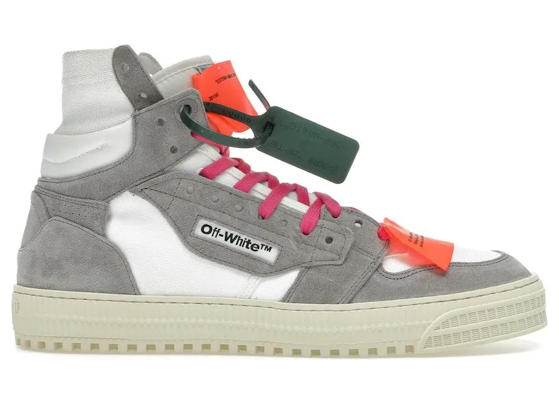 OFF-WHITE Off-Court 3.0 High White Grey Pink (FW22) (OMIA065F22LEA0020105)