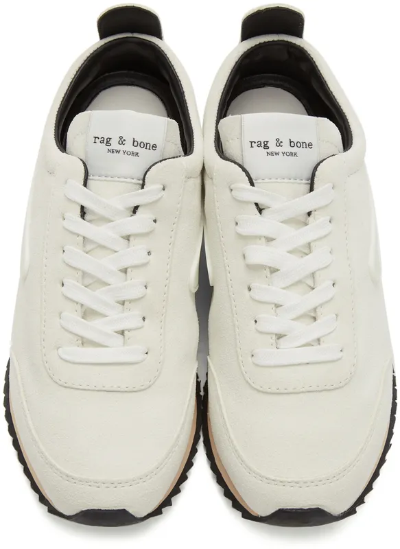 rag & bone White Retro Runner (WFF21FF0091F9)