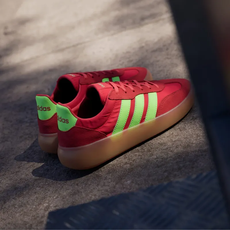 Adidas Barreda Decode Pure Ruby / Lime Burst / Semi Lucid Red (JR3539)
