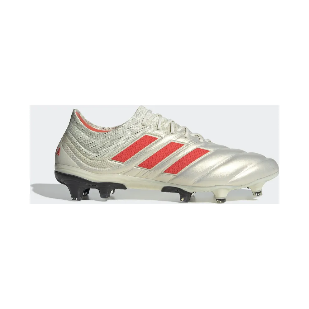 adidas Copa 19.1 Firm Ground Cleat Off White Solar Red Off White/Solar Red/Core Black (BB9185)