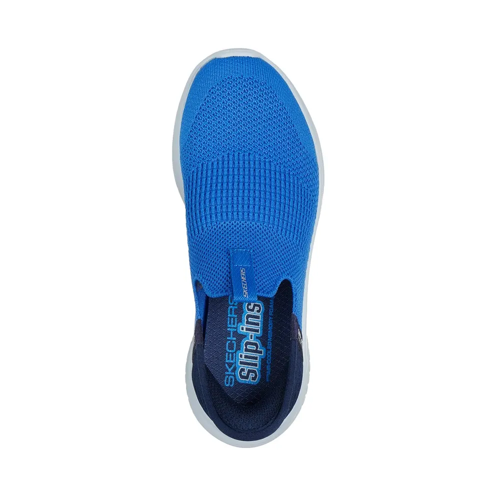Skechers Slip-ins: Ultra Flex 3.0 “Smooth Step Sneaker Blue” (403844LBLU)