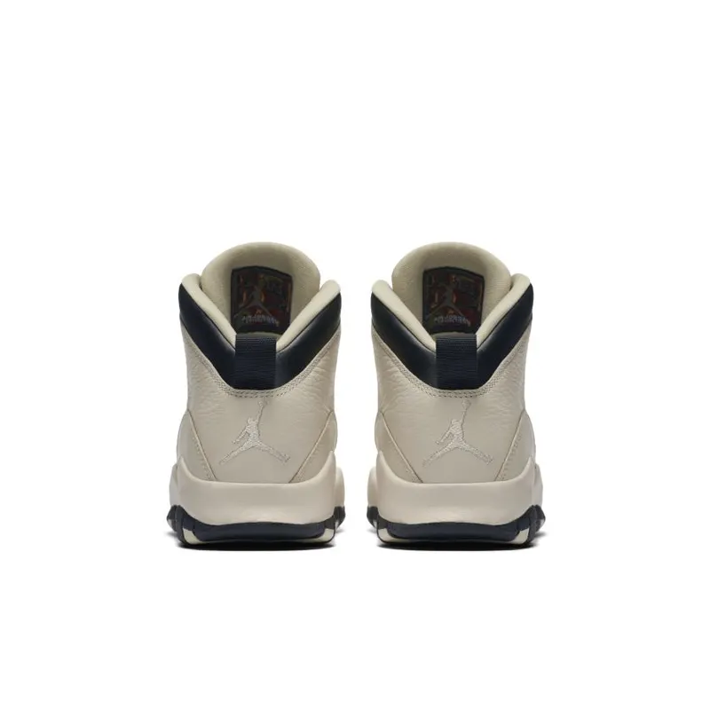 Jordan 10 Retro Heiress Pearl (GS) Pearl White/Black-Black (832645-207)