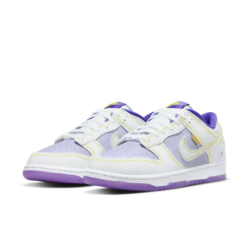 Nike Dunk Low Union Passport Pack Court Purple – “Grey / Purple / Yellow” (DJ9649-500)