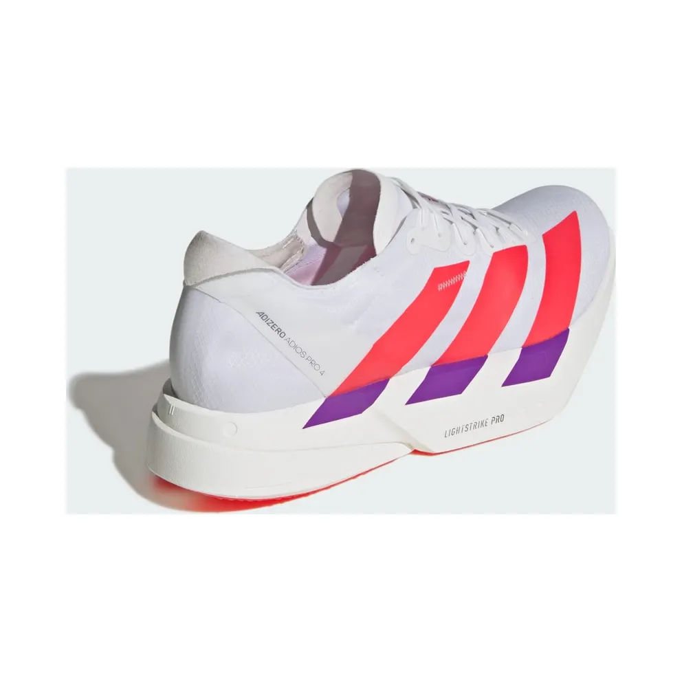 Adidas Adizero Adios Pro 4 Cloud White / Lucid Red / Shock Purple (KZ9020)