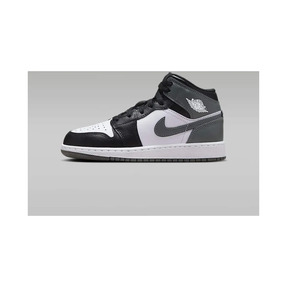 Air Jordan 1 Mid “Black/ Iron Grey/ White” (DQ8423-001)