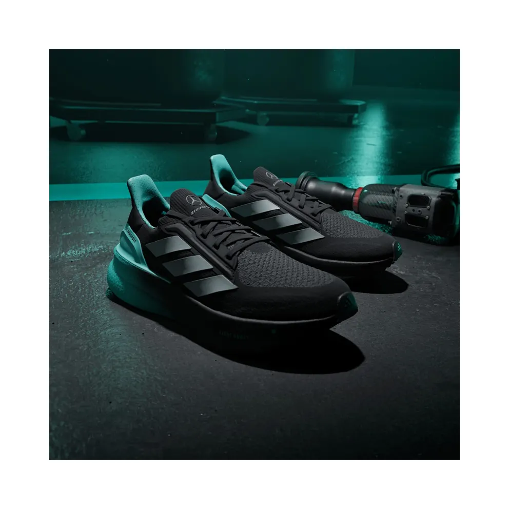 Adidas ULTRABOOST 5 MERCEDES AMG PETRONAS F1 TEAM Core Black / Silver Metallic / Semi Mint Rush (KJ3673)