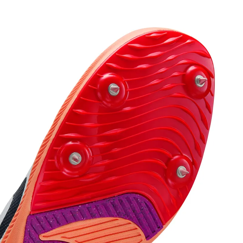 Nike Zoom Rival Distance White Bright Crimson (FZ9653-101)