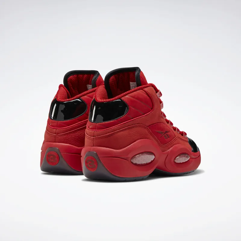 Reebok Question Mid Heart Over Hype Black/Scarlet-Gold Metallic (Other Brands Other)