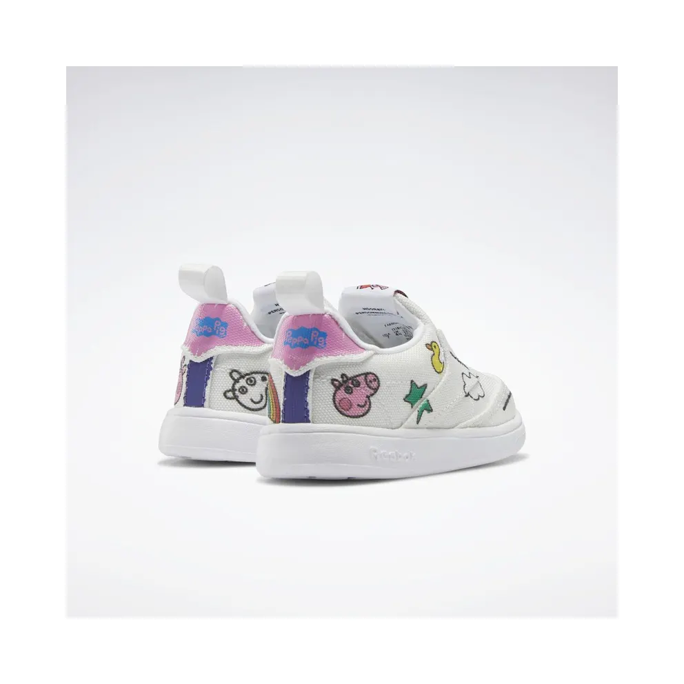 Reebok Club C Slip-On IV Shoes Cloud White / Core Black / Cloud White