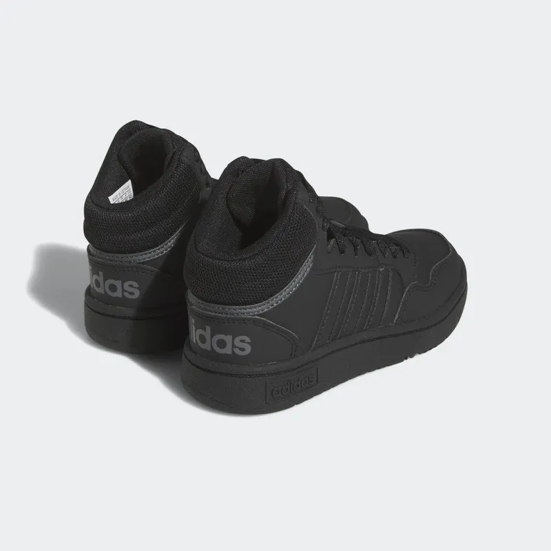Adidas Hoops Mid Core Black / Core Black / Grey Six (HR0228)