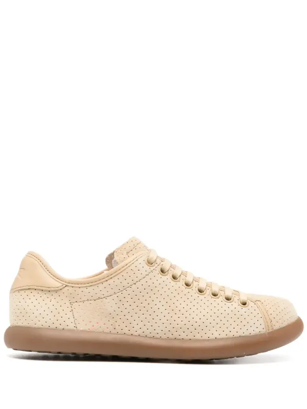 Camper Strobel aus Wildleder – Nude (K201668-006)
