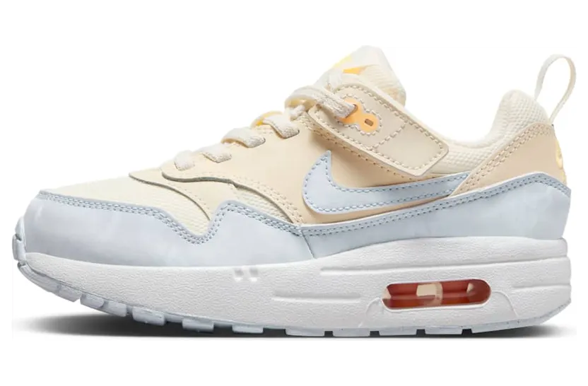 Nike Air Max 1 EasyOn “Pale Ivory / Melon Tint / White / Football Grey” (DZ3308-102)