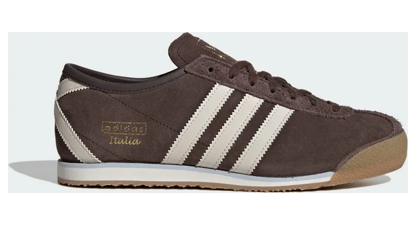 Adidas ITALIA 70s SCHOENEN Dark Brown / Alumina / Gold Metallic (KJ3623)