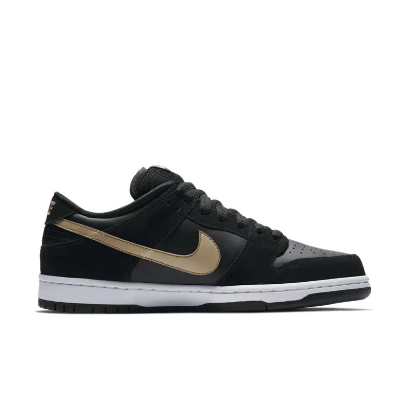 Nike SB Dunk Low Takashi (2018) Black/Metallic Gold-White (BQ6817-002)