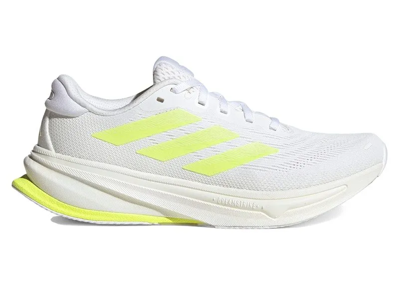 adidas Supernova Rise 2 Cloud White Hi-Res Yellow Dash Grey (JR7689)