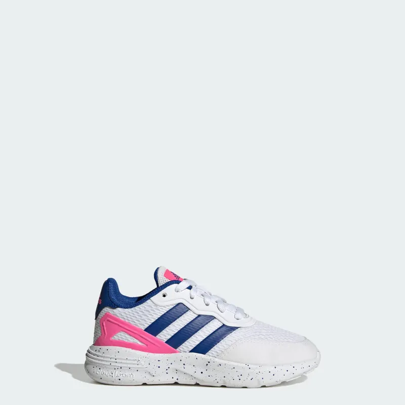 adidas Nebzed Lifestyle Lace Cloud White / Royal Blue / Lucid Pink (IG7252)