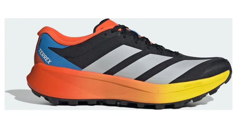 Adidas Terrex Agravic 4 Trailrunningschoenen Core Black / Grey Two / Semi Impact Orange (KJ1291)