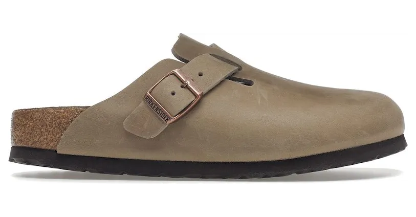 Birkenstock Boston Soft Footbed Oiled Leather Tobacco Brown (1018147)