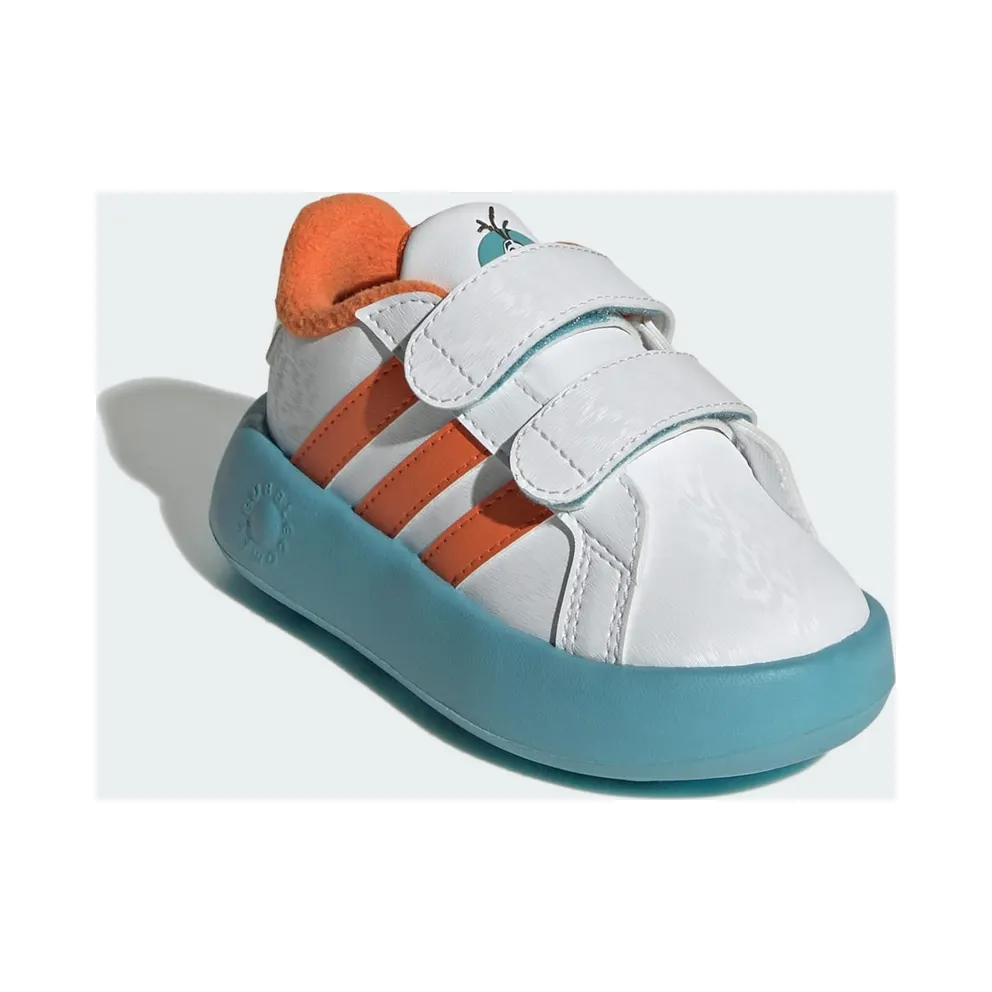 adidas Grand Court 2.0 Disney Olaf Cloud White Orange Preloved Blue (IF4058)