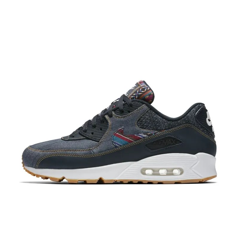 Nike Air Max 90 Afro Punk Dark Obsidian/Dark Obsidian-Summit White (700155-402)