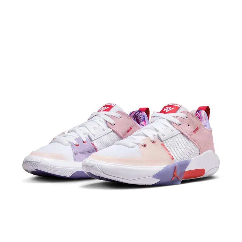 Jordan One Take 5 White Arctic Punch Purple Pulse University Red (Translucent Outsole) (FQ3098-100)