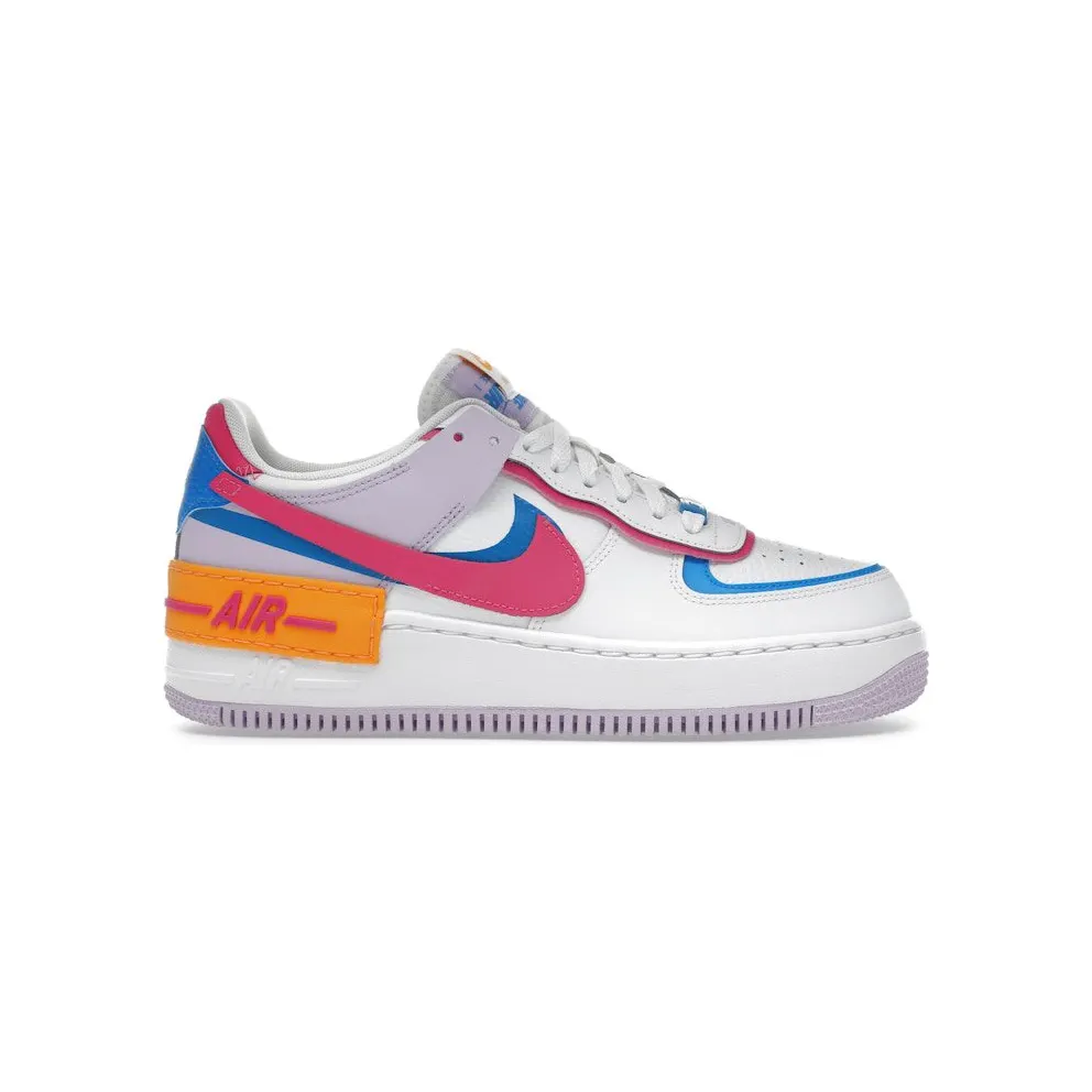 Nike Air Force 1 Shadow White Photo Blue Lilac Bloom Alchemy Pink (HF5064-100)