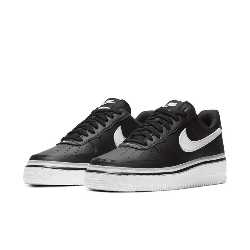 Nike Air Force 1 “07 LV8 Wolf Grey Black/Wolf Grey/White (CJ1377-001)