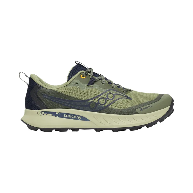 Saucony Peregrine 15 GTX “Hemlock” Hemlock / Navy (S20992162)