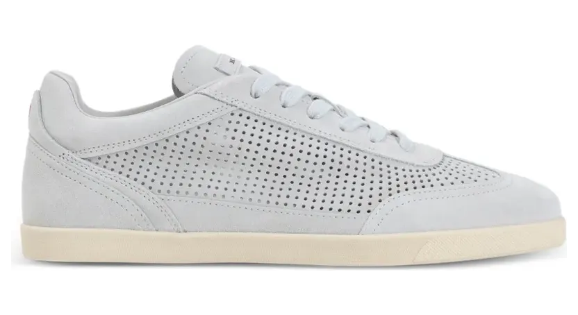 Kiton OpenWork Sneakers aus Wildleder – Grau (USSA397N0138207000)