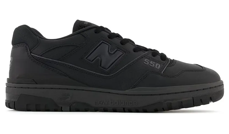 New Balance 550 Triple Black – “Black / Black / Black” (BB550BBB)