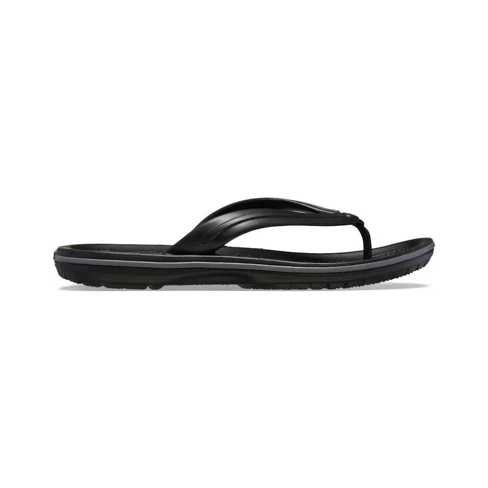 Crocs Crocband Flip Flop Sandal Black Slate Grey (11033-0DD)
