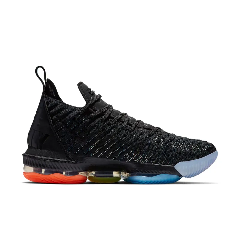 Nike LeBron 16 I Promise Black/Metallic Silver-Hyper Crimson-Photo Blue (AO2588-004)