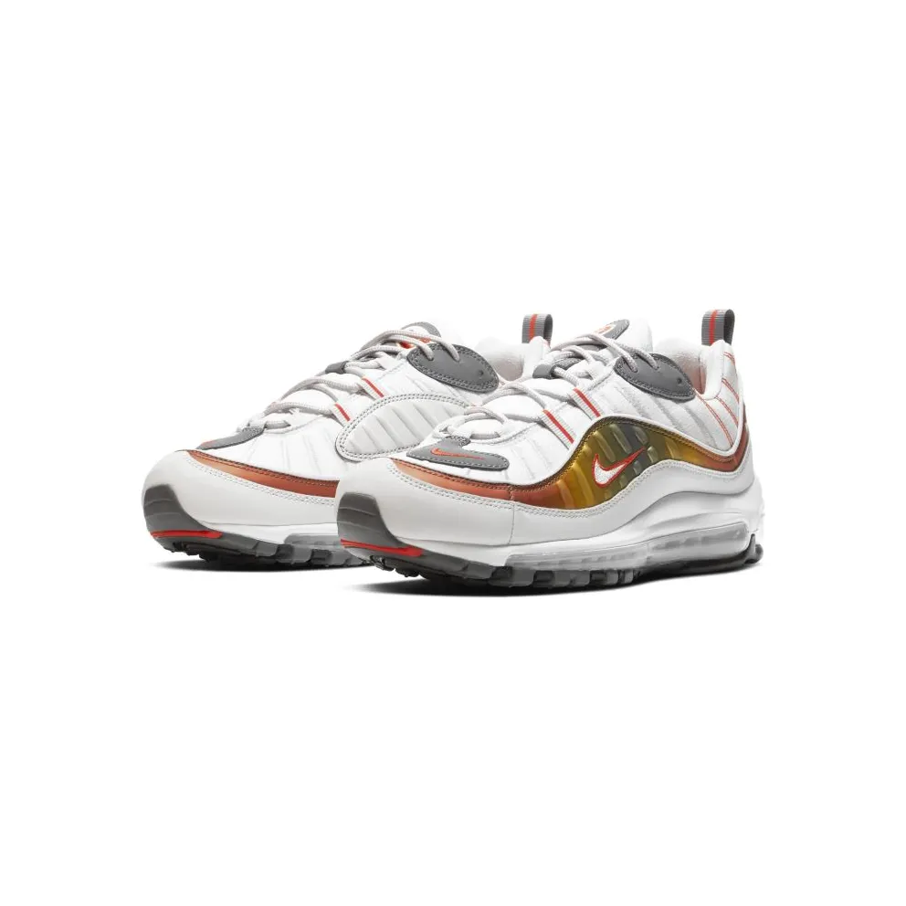 Nike Air Max 98 SE Vast Grey Vast Grey/Team Orange/Smoke Grey (CD0132-002)