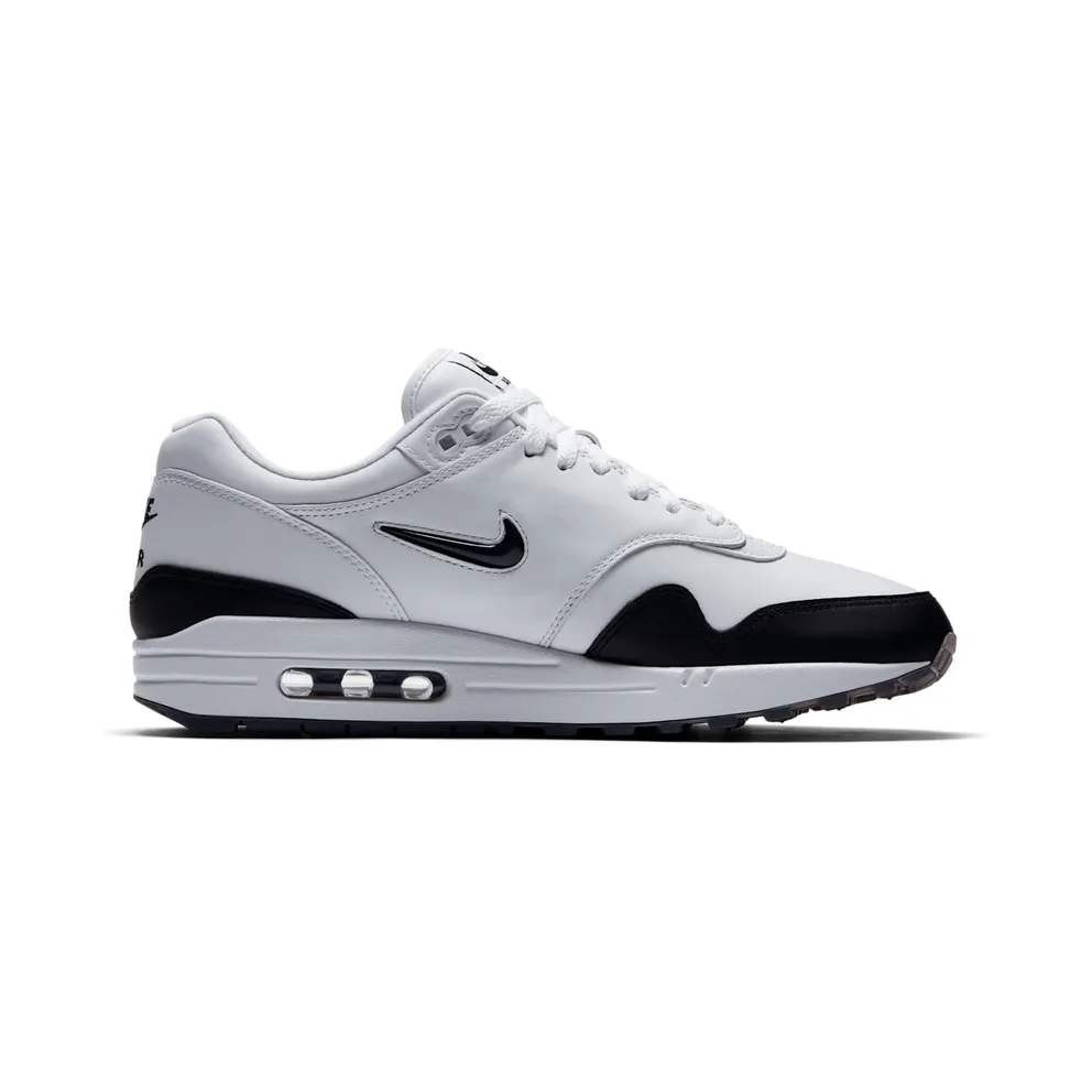 Nike Air Max 1 Jewel White Black (2017) (918354-100)