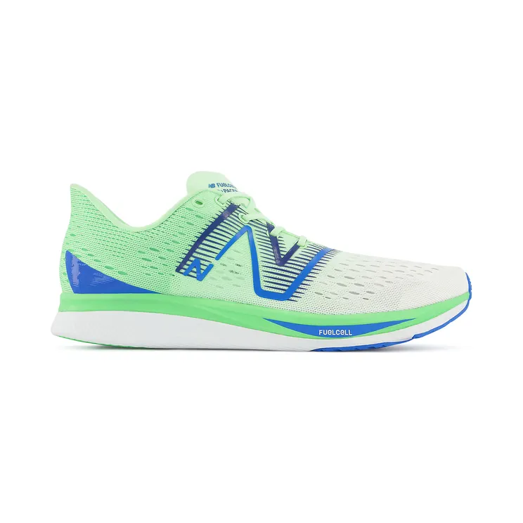 New Balance FuelCell SuperComp Pacer LE White Green Blue (MFCRRLW)