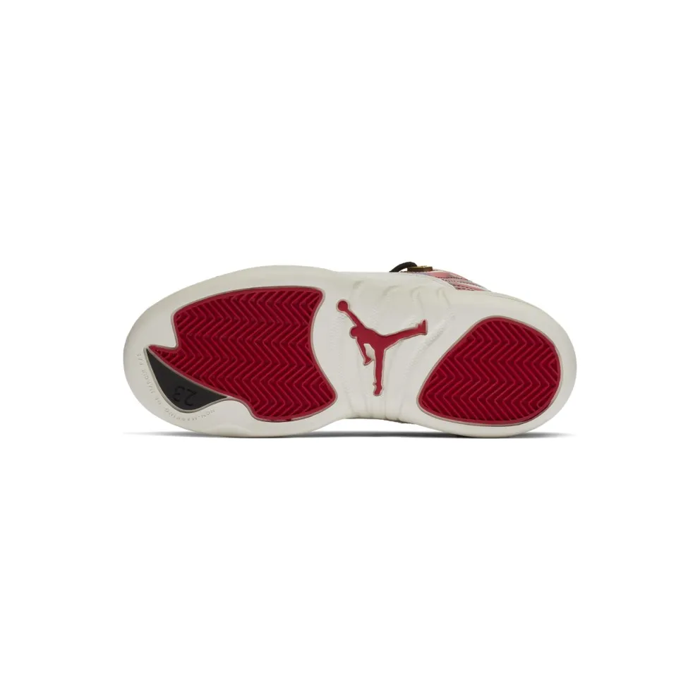 Jordan 12 Retro Chinese New Year 2019 (PS) True Red/True Red-Sail-Black (BQ6498-600)