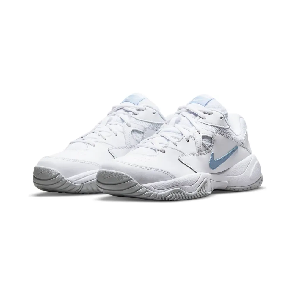 NikeCourt Lite 2 Hardcourt “White / Pure Platinum / Aluminium” (AR8838-112)