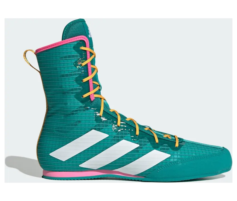 adidas Box Hog 4 Pure Teal Cloud White Lucid Pink (JR5382)