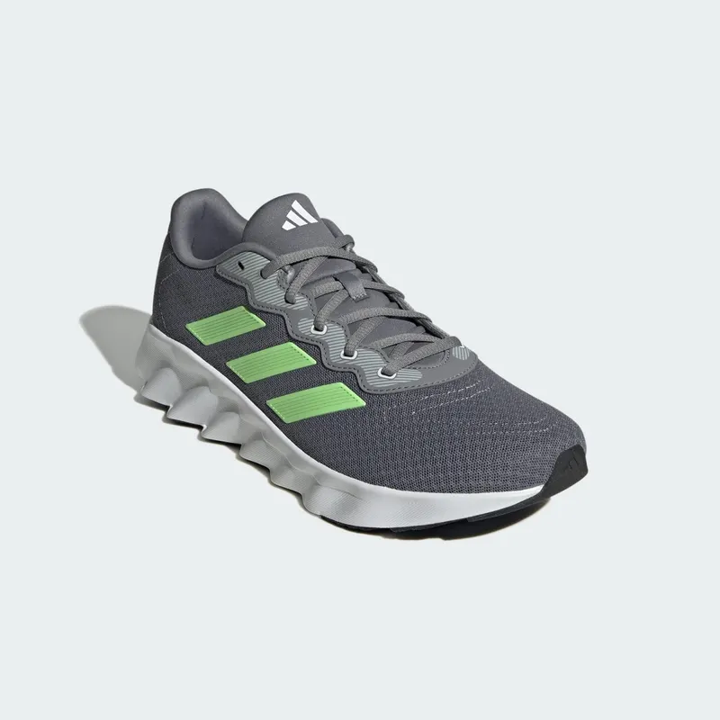 Adidas Switch Move Running Shoes Grey Three / Green Spark / Core Black (ID8328)
